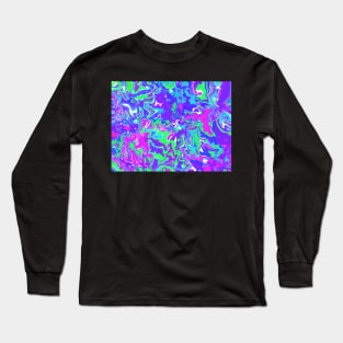 Neon liquify Long Sleeve T-Shirt